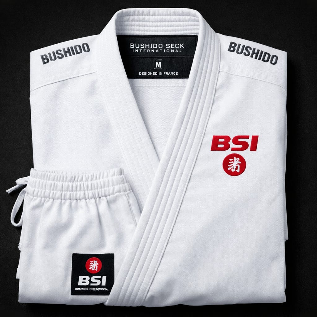🔴 BSI – KIMONO KUMITE ELITE  Bushido Seck International – Haute Performance