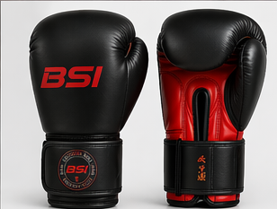Gants de boxe BSI PRO – Cuir véritable | Entraînement & Sparring